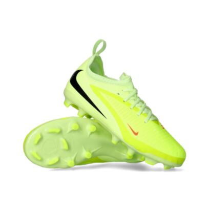 Chaussures de football Nike Phantom 6 Academy FG Jaune Fluo pour enfant
