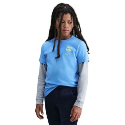 T-shirt Nike Fc Barcelona Rouge pour enfant