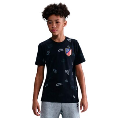 T-shirt Nike Atl Madrid Noir pour enfant