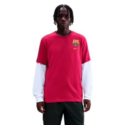 T-shirt Nike Fc Barcelona Rouge pour homme