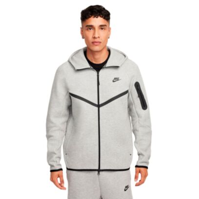Sweat zippé à capuche Nike Sportswear Tech Fleece Gris pour Homme
