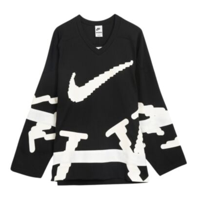 maillot de hockey nike noir homme