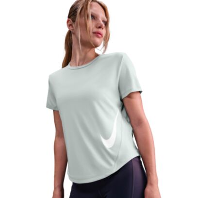 T-shirt Nike Swoosh Argent pour Femme