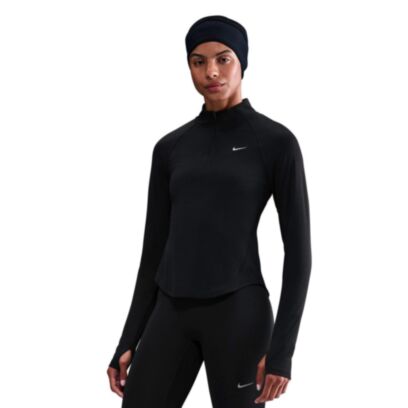 Sweat-shirt Nike Swoosh Noir pour Femme
