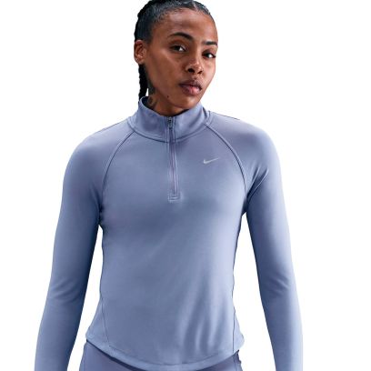 Sweat-shirt Nike Swoosh Bleu pour Femme