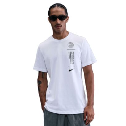 T-shirt Nike Psg Blanc pour Homme