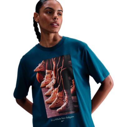 T-shirt Nike Graphic Bleu pour Femme