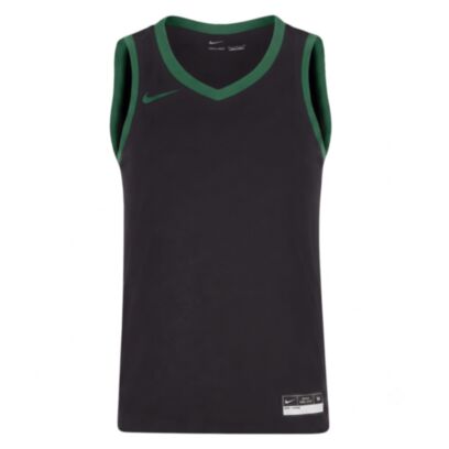 maillot de basket nike team 25 noir vert
