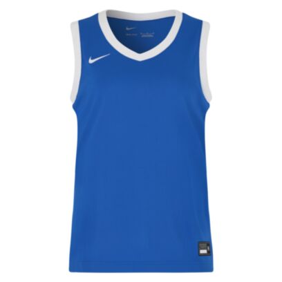 maillot de basket nike team 25 royal blanc
