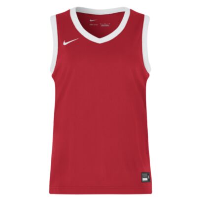 maillot de basket nike team 25 rouge blanc