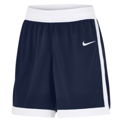 short de basket nike team 25 marine blanc