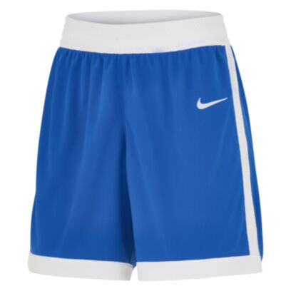 short de basket nike team 25 royal blanc