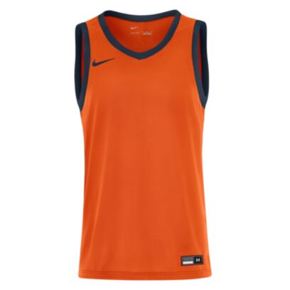 maillot de basket nike team 25 orange marine