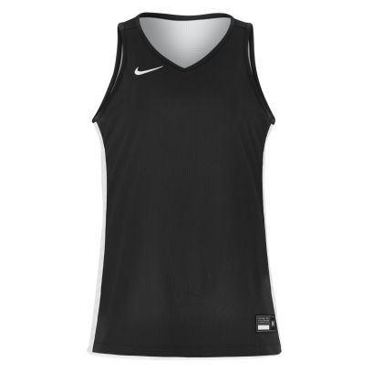 maillot de basket nike team 25 noir blanc