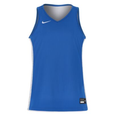 maillot de basket nike team 25 royal blanc