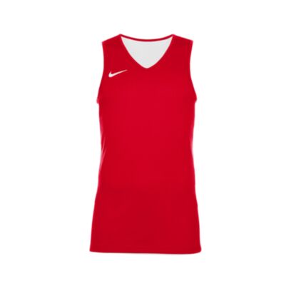 Maillot de basket reversible Nike Team Rouge pour homme
