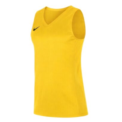 Maillot de basket Nike Team Jaune pour Homme