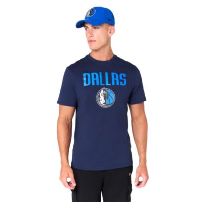 T-shirt New Era Dallas Mavericks Noir