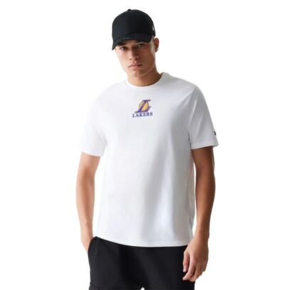 T-shirt New Era Los Angeles Lakers Blanc