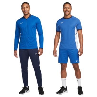 ensemble nike academy 25 pour homme survetement veste pantalon maillot short bleu royal