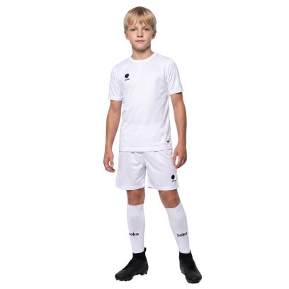 ensemble football soka soul 23 enfant maillot short chaussettes noir