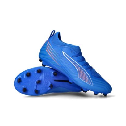 Chaussures de football Puma Ultra 6 Match FG Bleu pour enfant