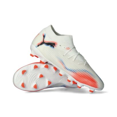 Chaussures de football Puma Future 8 Pro FG Blanc pour enfant