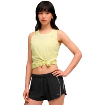 T-shirt Puma Foundations Jaune pour femme