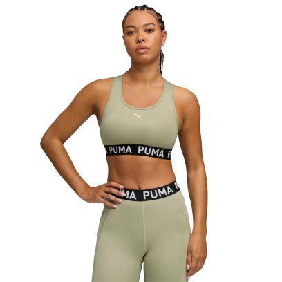 Brassière Puma Keeps Vert pour Femme
