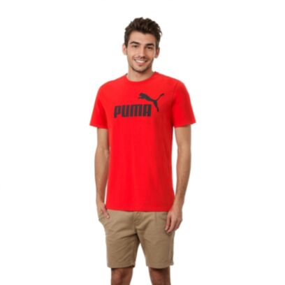T-shirt Puma Essentials Rouge pour Homme