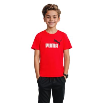 T-shirt Puma Essentials Rouge pour Enfant