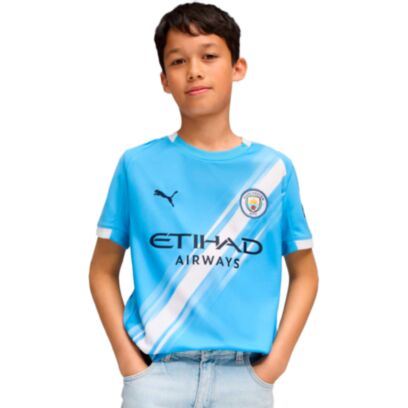 Maillot Puma Manchester City Bleu pour enfant