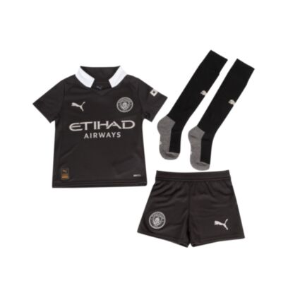 Ensemble de football Puma Manchester City Noir pour Enfant