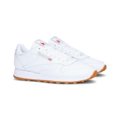 Chaussures Reebok Classic Leather Blanc pour Homme