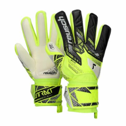 Gants de gardien Reusch Attrakt Jaune pour Enfant