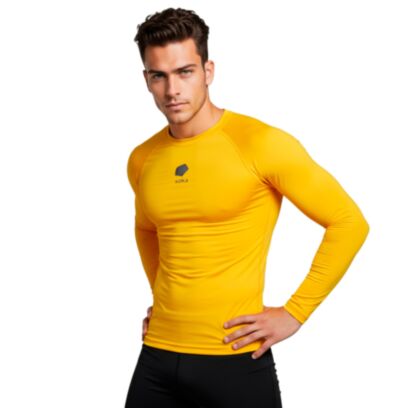 T-shirt Soka Soul Jaune pour Homme
