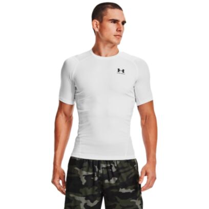 Maillot Under Armour Compression Blanc pour Homme