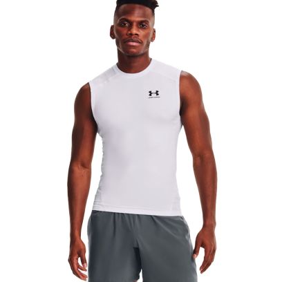 Maillot Under Armour Compression Blanc pour Homme