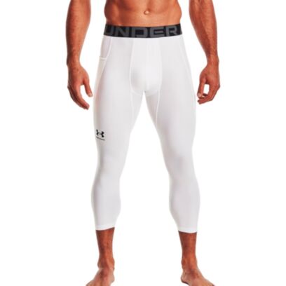 Collant Under Armour Hg Blanc pour Homme