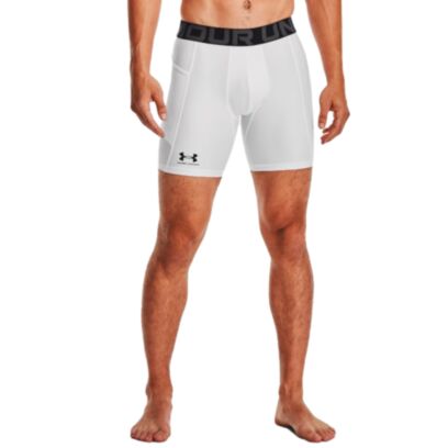 Cycliste Under Armour Compression Blanc pour Homme