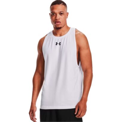 Maillot de basket Under Armour Zone Blanc