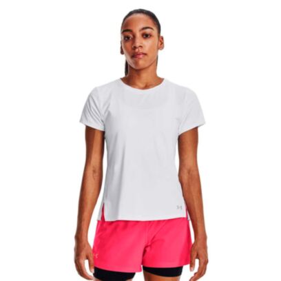 T-shirt Under Armour HIIt Blanc pour Femme