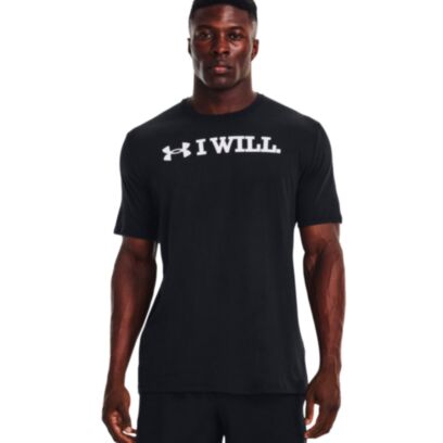 T-shirt Under Armour Big Logo Noir pour Homme