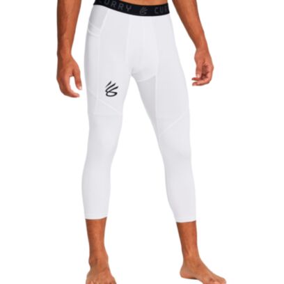 Collant Under Armour Player Edition Blanc pour Homme