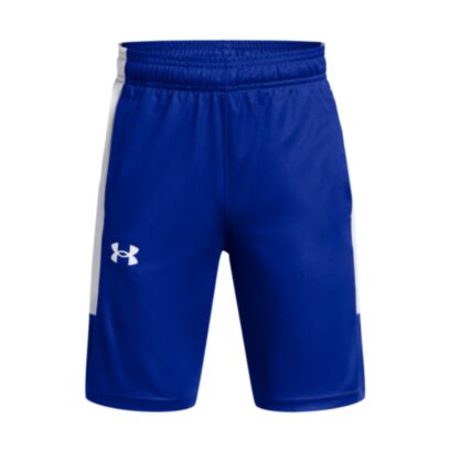 Short Under Armour Baseline Bleu pour Enfant
