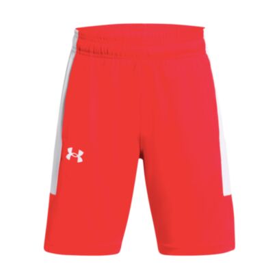 Short Under Armour Baseline Rouge pour Enfant