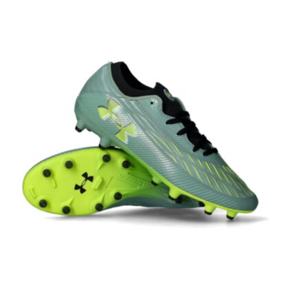 Chaussures de football Under Armour Magnetico Pro FG Vert