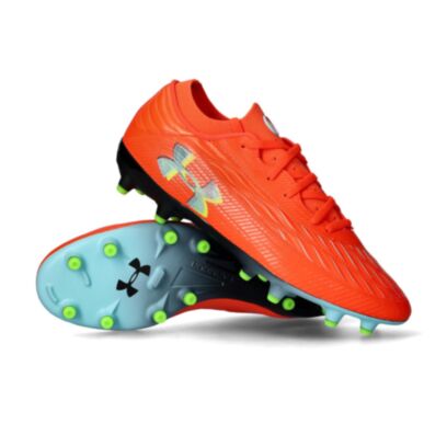 Chaussures de football Under Armour Magnetico Pro FG Rouge