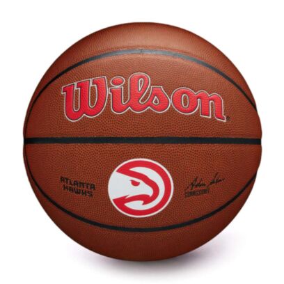 Ballon de basket Wilson Atlanta Hawks Marron