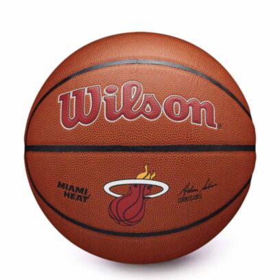 Ballon de basket Wilson Miami Heat Marron